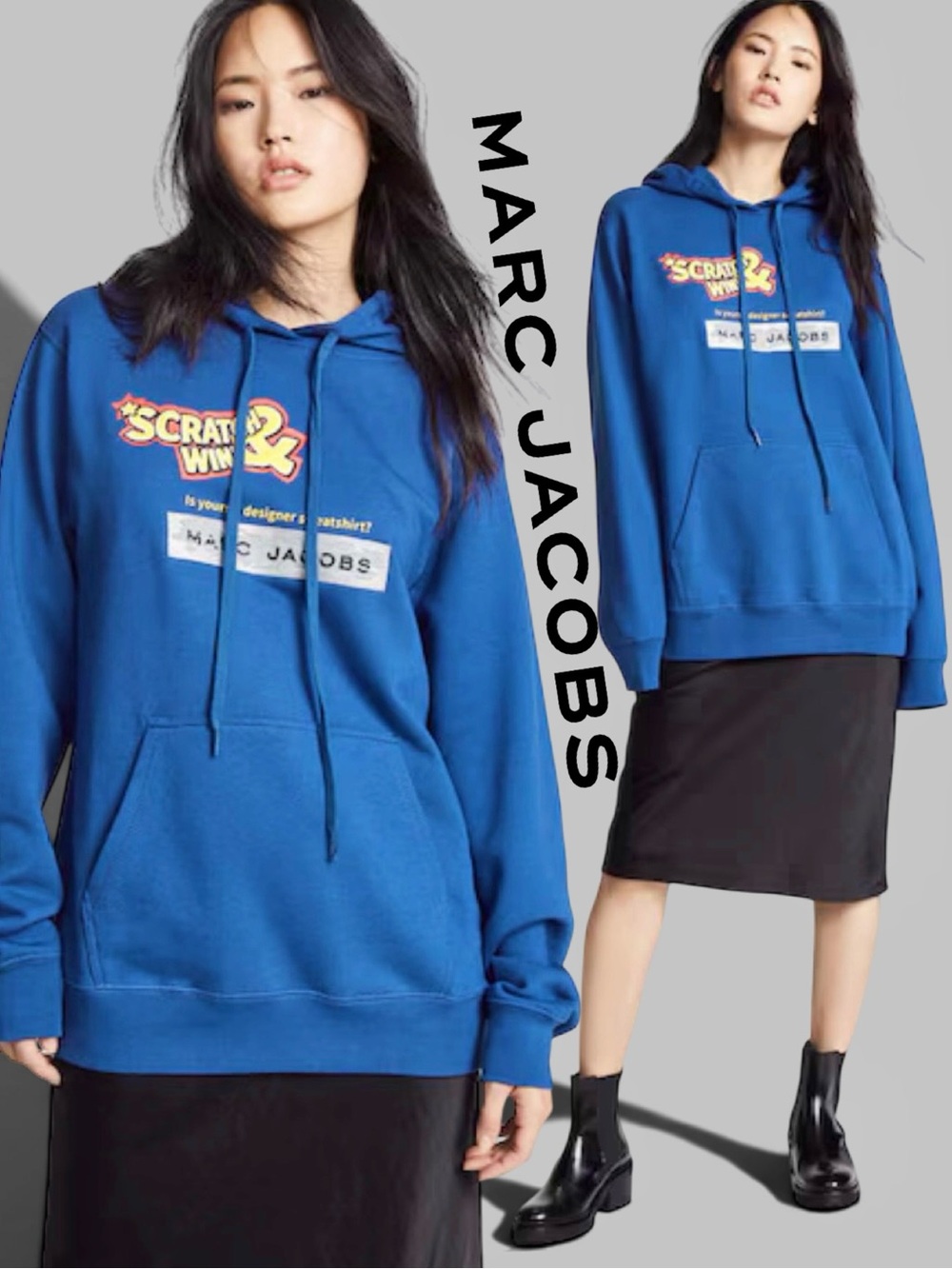 MARC JACOBS x Idea Books Unisex Scratch & Win Graphic Hoodie